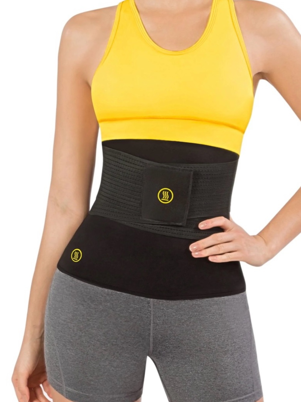 Hot Shapers Neotex Waist Trimmer Belt & Instant Trainer Band NWOT M